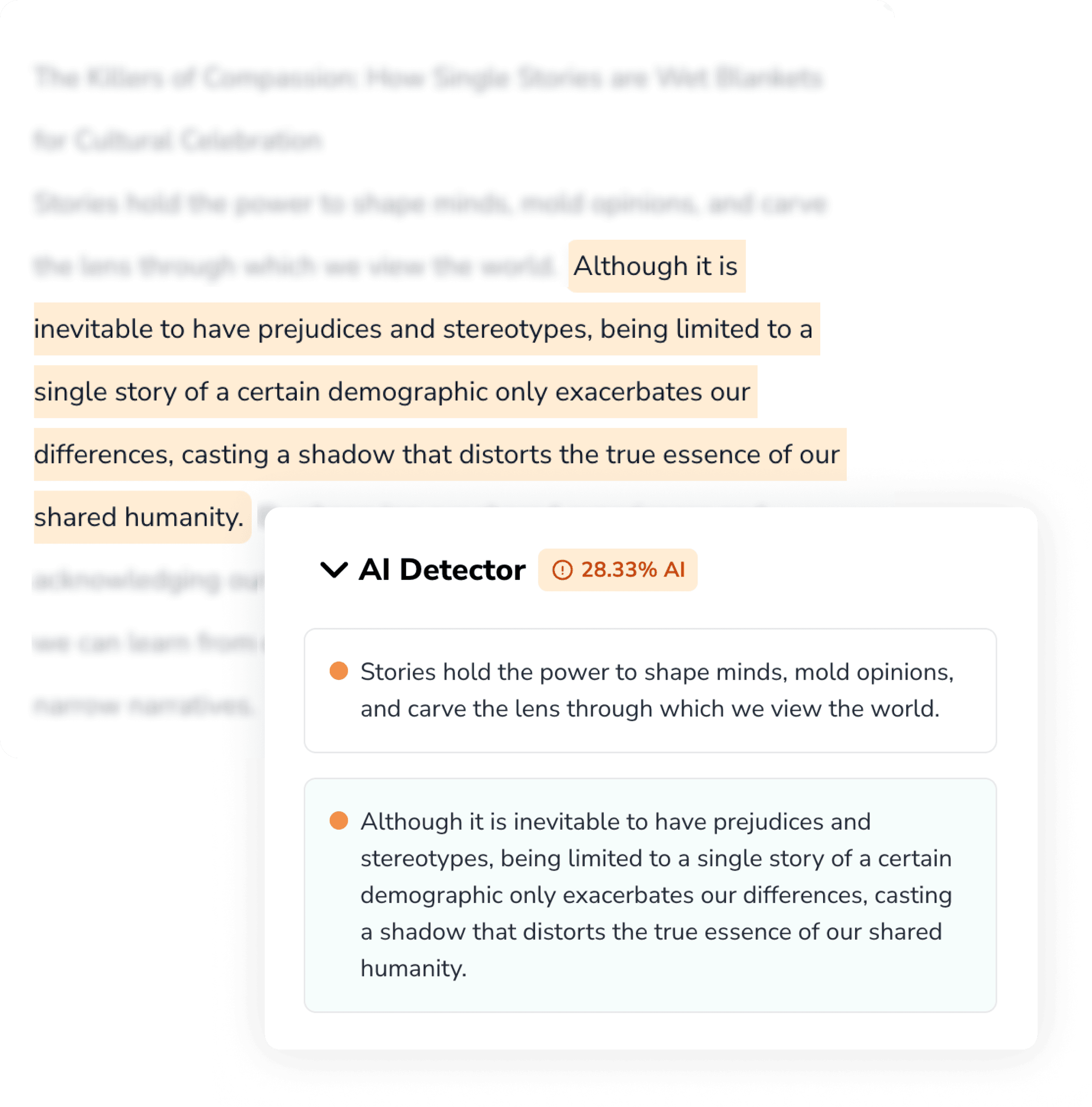 AI Detector illustration